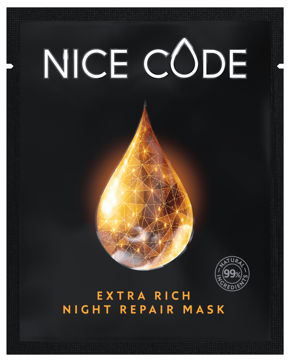 Тканевая маска Extra Rich Night repair с маслом амлы, расторопши, граната, камелии, растительными экстрактами родиолы розовой и апельсина